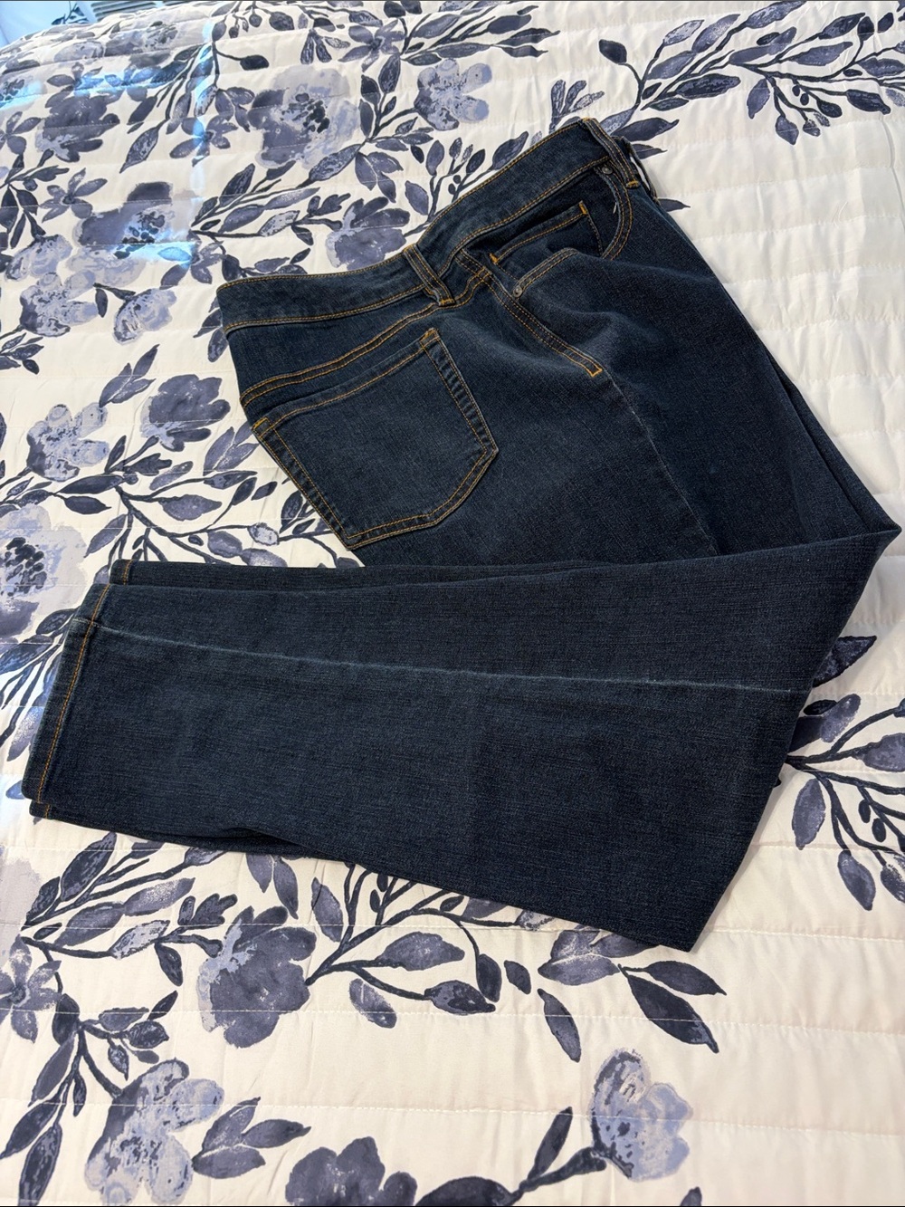 Style & Co. Dark Indigo Straight-Leg Women's Jeans